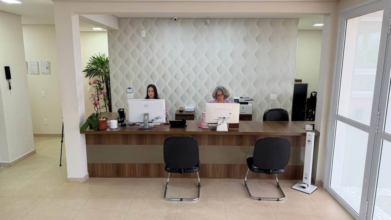 Recepção da Clínica Revita